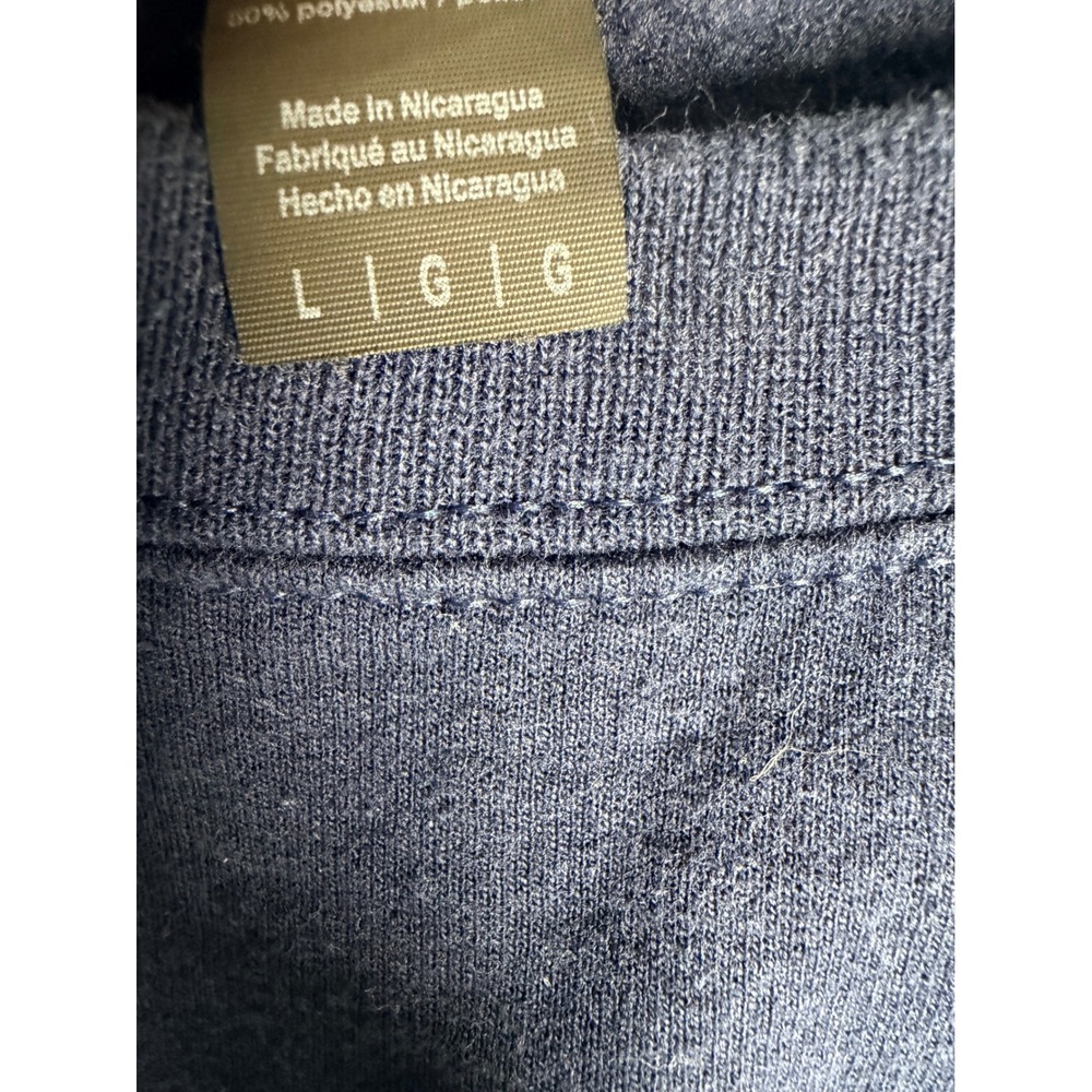 Auburn University Tigers Sweatshirt Navy Blue Embroidered Crewneck Large - Picture 6 of 7